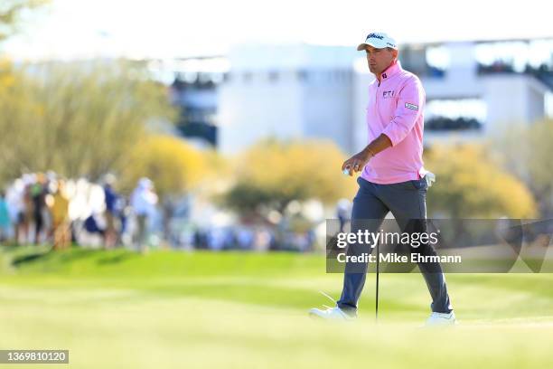 Charles Howell III of the United States walks on the 11th hole during the first round of the WM Phoenix Open at TPC Scottsdale on February 10, 2022...