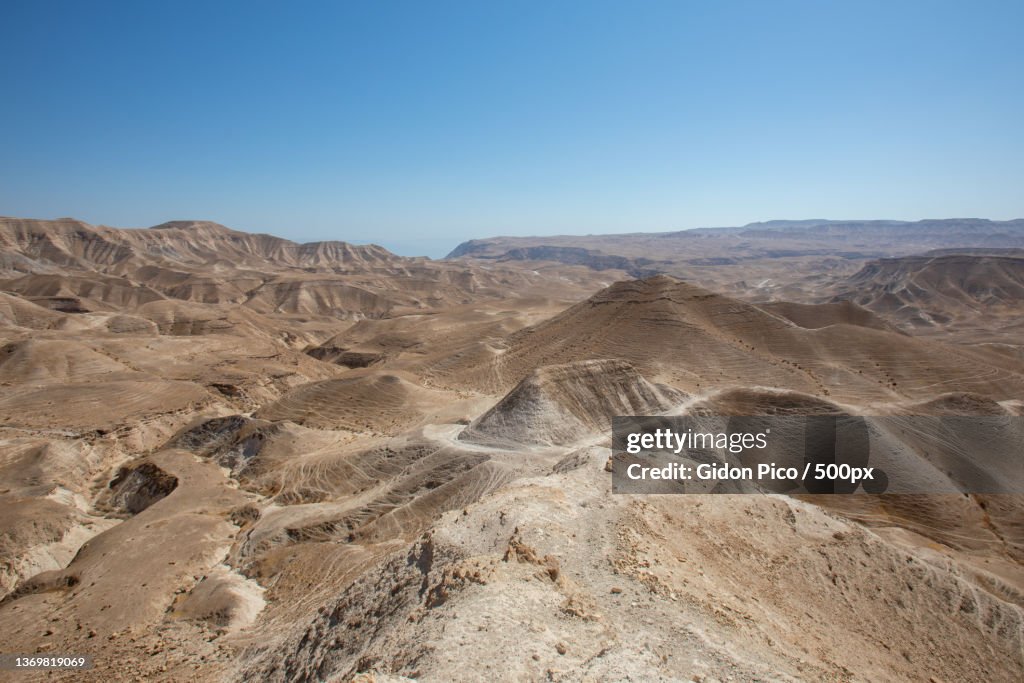 Negev Rocks Rocky Hills Of The Negev Desert In Israel High-Res Stock Photo - Getty ...