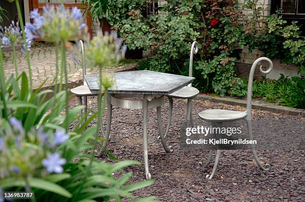 garden patio - hårda material landskapsarkitektur bildbanksfoton och bilder