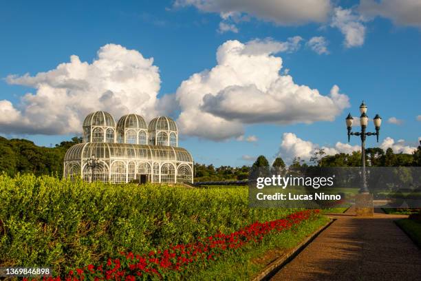 curitiba, brazil - botanical garden public park - paraná stock pictures, royalty-free photos & images