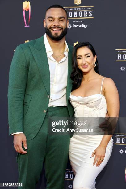 Solomon Thomas and guest attend the 11th Annual NFL Honors at YouTube Theater on February 10, 2022 in Inglewood, California.