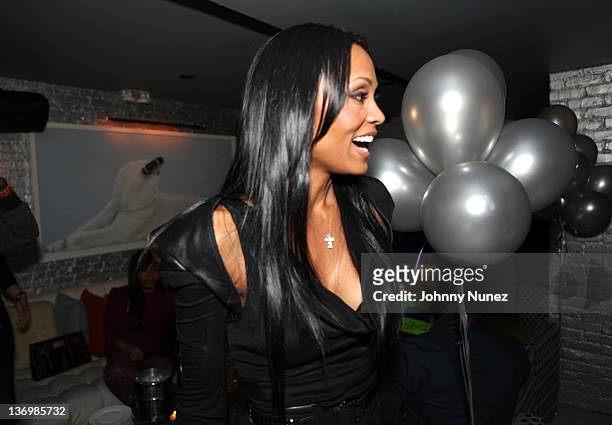 Tasha Marbury celebrates her birthday at the Gramercy Park Hotel on January 13, 2012 in New York City.