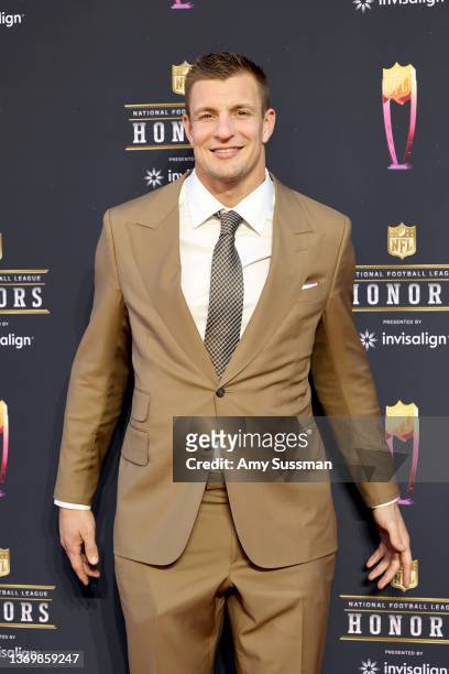 Rob Gronkowski attends the 11th Annual NFL Honors at YouTube Theater on February 10, 2022 in Inglewood, California.