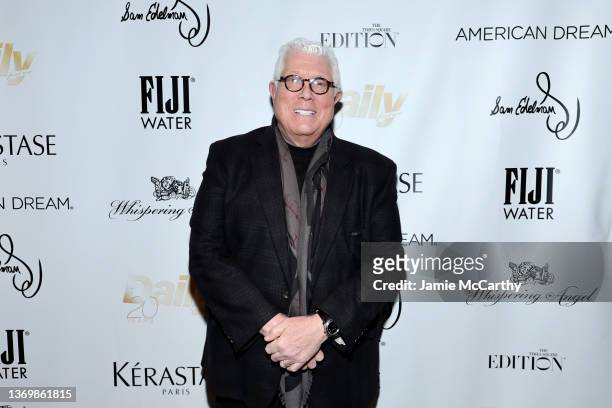 Dennis Basso attends The Daily Front Row's 20th Anniversary New York Fashion Week Party at Paradise Club at the Times Square Edition on February 10,...