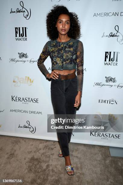 Arlissa Ruppert attends The Daily Front Row's 20th Anniversary New York Fashion Week Party at Paradise Club at the Times Square Edition on February...