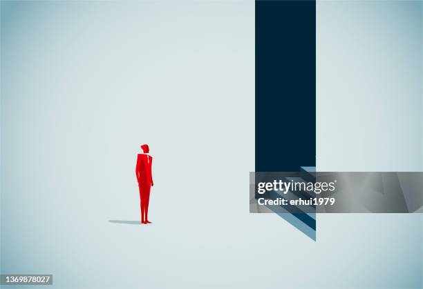 entering - man leaving house stock illustrations