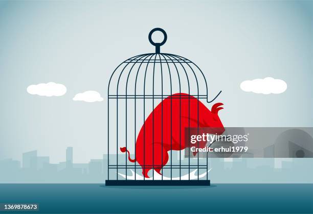 freedom - captivity stock illustrations