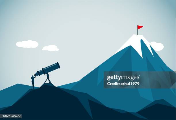 target - telescope stock illustrations