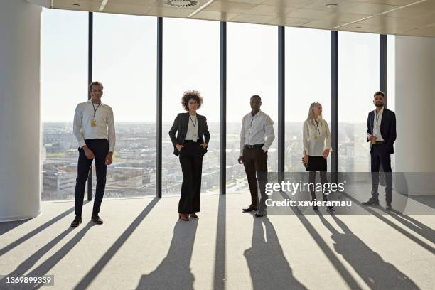 retrato de ejecutivos corporativos en una oficina soleada - 50 sombras fotografías e imágenes de stock