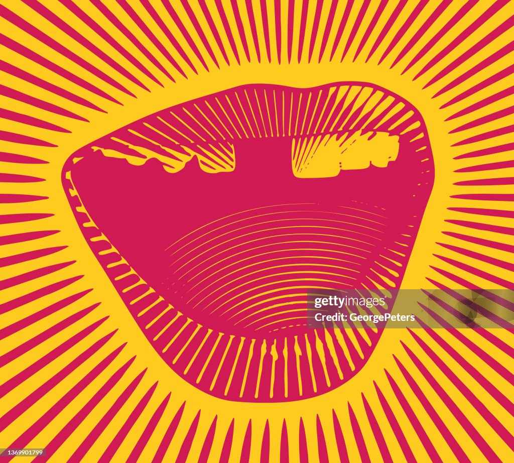 Smile with missing tooth and sunbeams