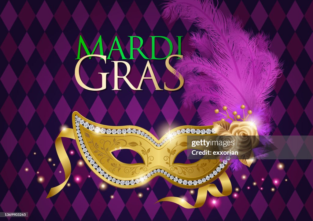Mardi Gras Masquerade Party