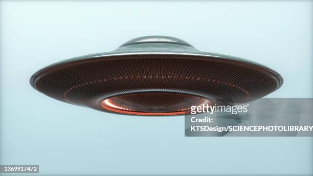 ufo, illustration - flying saucer stock illustrations
