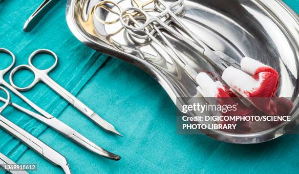 Dirty Instruments Dirty Surgical Instruments Photos and Premium High Res Pictures - Getty ...