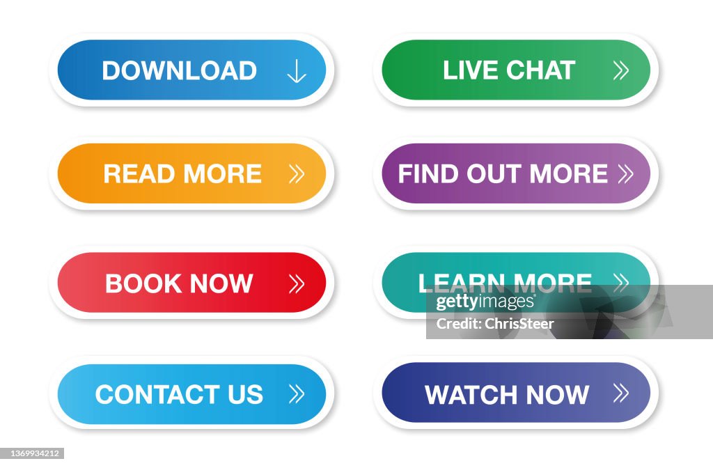 Website button set