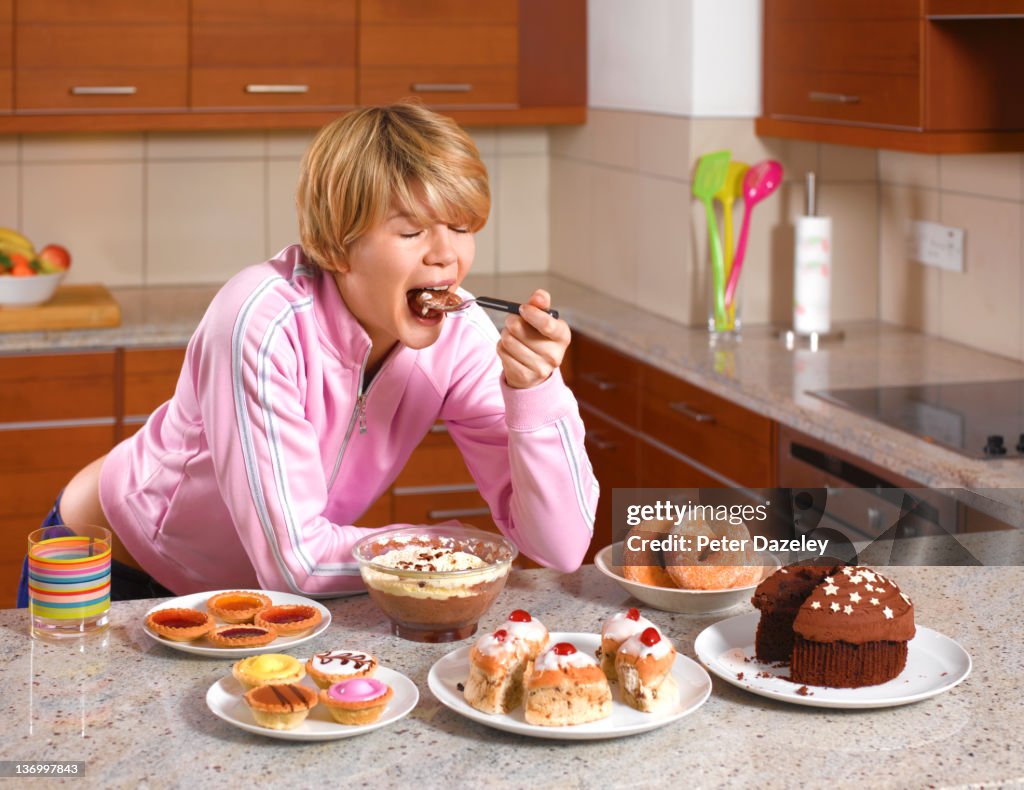 Bulimic binge eating