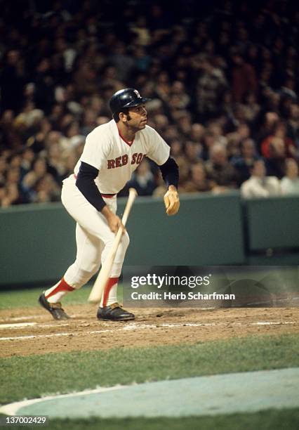 Boston Red Sox Orlando Cepeda in action, at bat vs Minnesota Twins at Fenway Park. Boston, MA 4/25/1973 CREDIT: Herb Scharfman