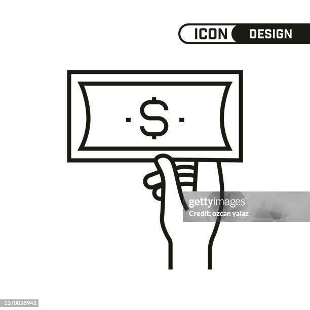 single icon design. multi-use and editable thin line design. - capability statement stock illustrations