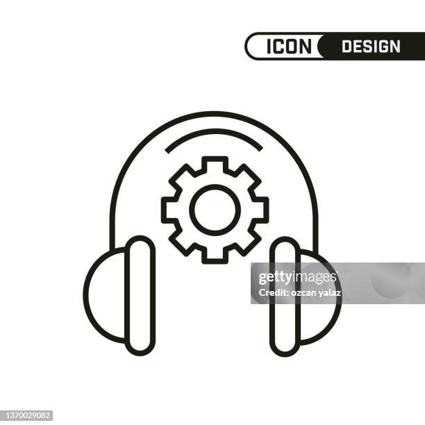 single icon design. multi-use and editable thin line design. - project milestone stock illustrations