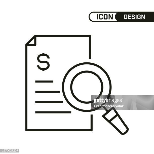 single icon design. multi-use and editable thin line design. - project milestone stock illustrations