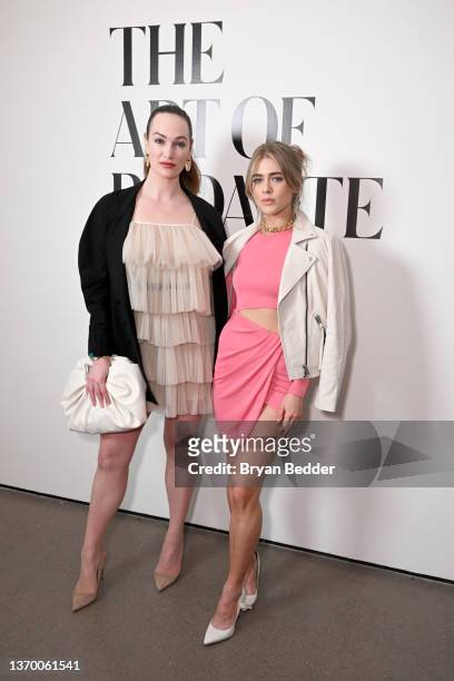 Therés Amee and Melissa Roxburgh attend “The Art of Rodarte” Presented by Afterpay and NYFW The Shows, Opening Night Event - Friday, February 11,...