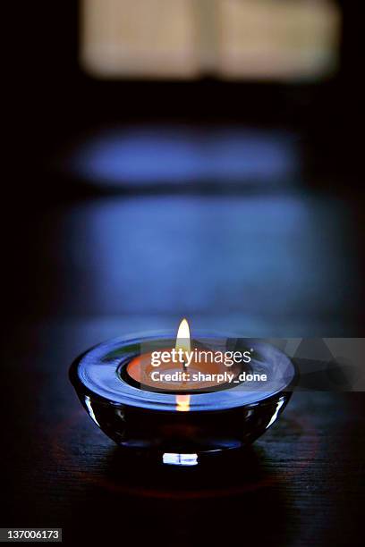 tea light close-up - votive candle stock pictures, royalty-free photos & images