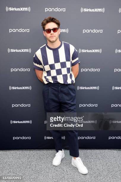 Niall Horan attends day 3 of SiriusXM At Super Bowl LVI on February 11, 2022 in Los Angeles, California.