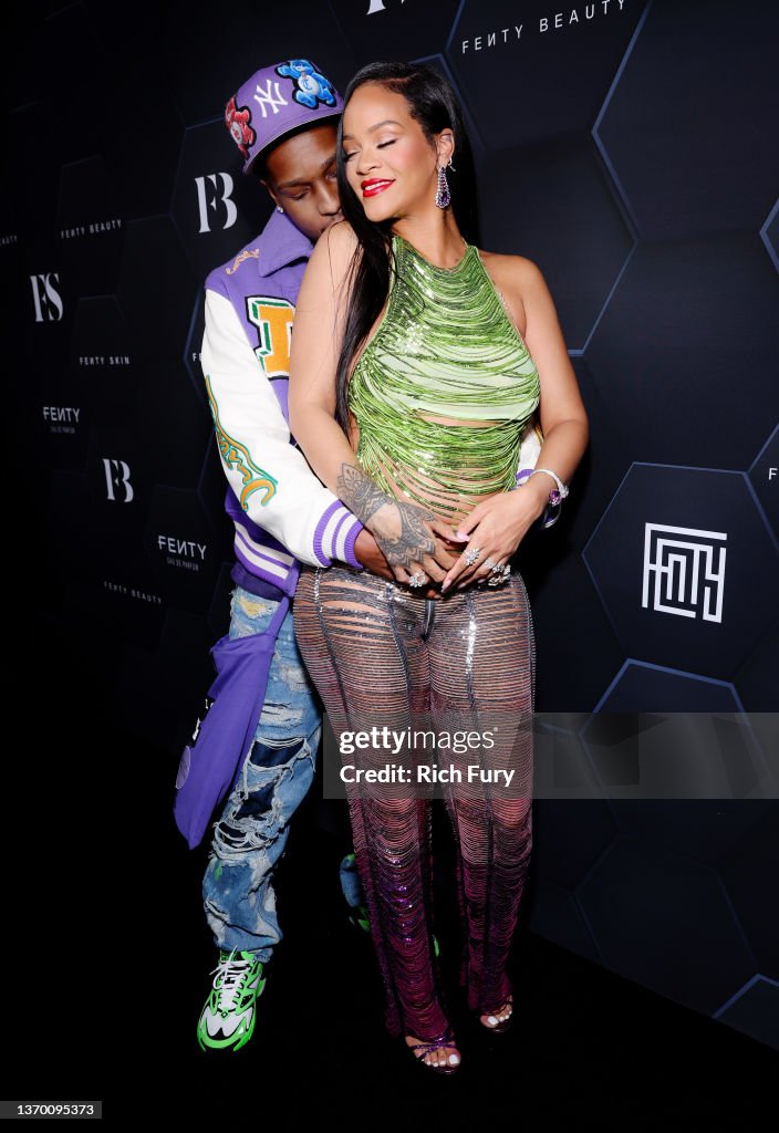 Rihanna Celebrates Fenty Beauty & Fenty Skin in LA