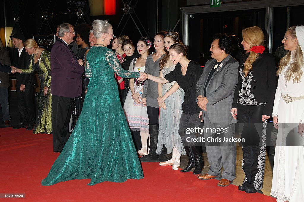 Queen Margrethe II of Denmark Celebrates 40 Years on The Throne - Gala Performance