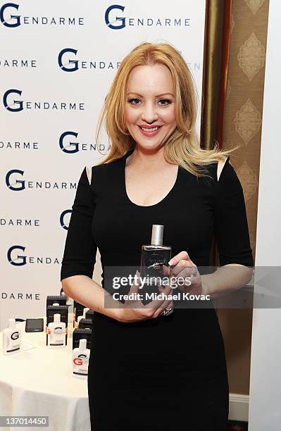 Actress Wendi McLendon-Covey attends the HBO Luxury Lounge Featuring L’Oreal Paris And New Era Cap - Day 1 at Four Seasons Hotel Los Angeles on...