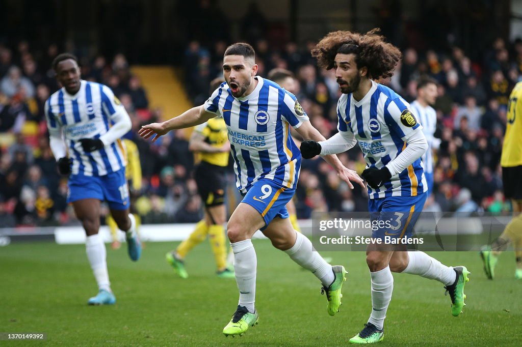 Watford v Brighton & Hove Albion - Premier League