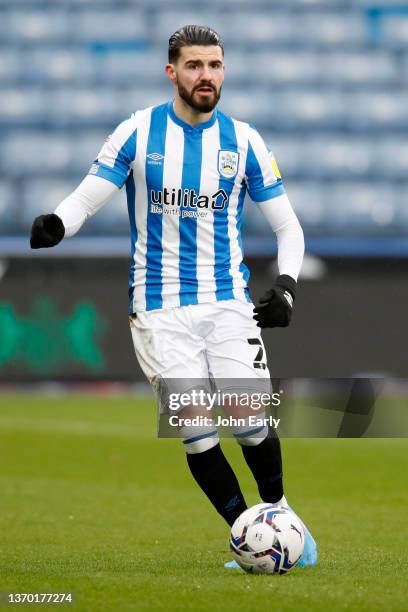 Gonzalo Avila 'Pipa' of Huddersfield Town during the Sky Bet Championship match between Huddersfield Town and Sheffield United at Kirklees Stadium on...