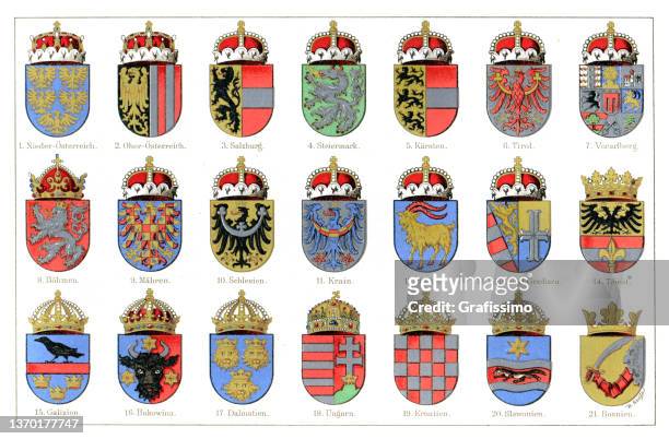 kaldenavn spredning slot 175 Bohemian Coat Of Arms Photos and Premium High Res Pictures - Getty  Images
