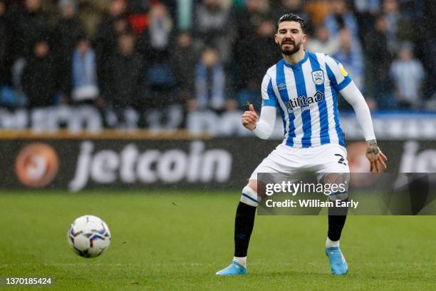 Gonzalo Avila 'Pipa' of Huddersfield Town during the Sky Bet Championship match between Huddersfield Town and Sheffield United at Kirklees Stadium on...