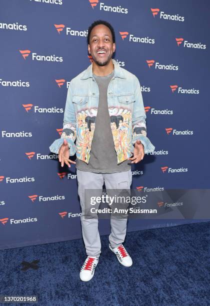 Jaleel White attends the Fanatics Super Bowl Party at 3Labs on February 12, 2022 in Culver City, California.