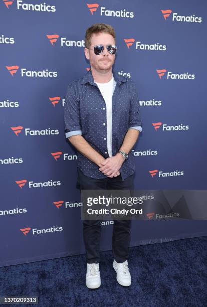 Kevin Connolly attends Michael Rubin's 2022 Fanatics Super Bowl Party on February 12, 2022 in Culver City, California.