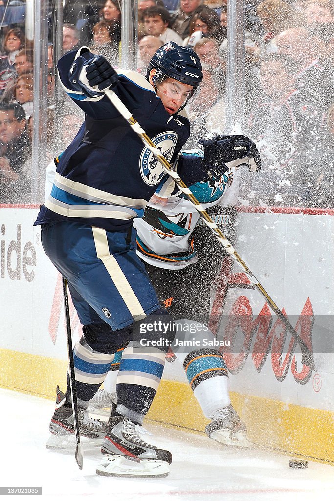 San Jose Sharks  v Columbus Blue Jackets