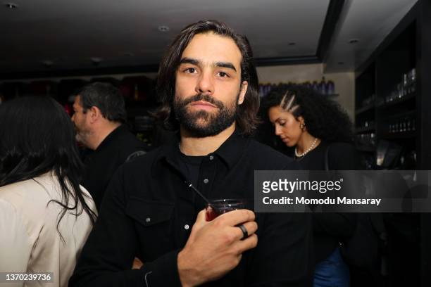 Diego Osorio attends the KLUTCH Sports Group x UTA Dinner Presented by Snapchat at Beauty & Essex on February 11, 2022 in Los Angeles, California.