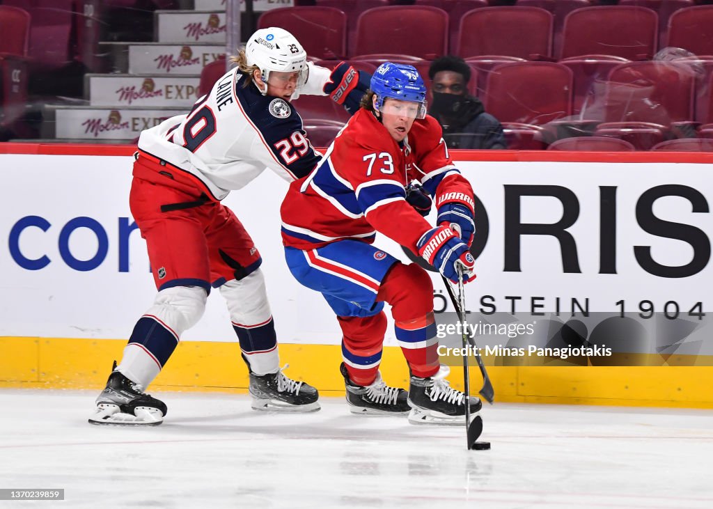 Columbus Blue Jackets v Montreal Canadiens