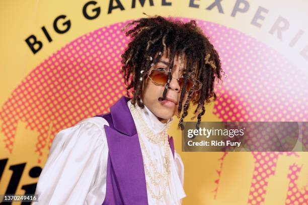 Iann dior attends the Rolling Stone Live Big Game Experience at Academy LA on February 12, 2022 in Los Angeles, California.