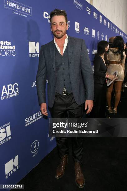 Skeet Ulrich attends the Sports Illustrated Super Bowl Party at Century City Park on February 12, 2022 in Los Angeles, California.