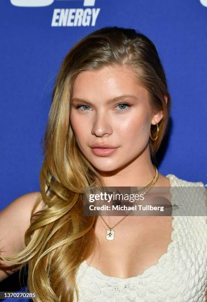 Josie Canseco attends the Sports Illustrated Super Bowl Party at Century City Park on February 12, 2022 in Los Angeles, California.