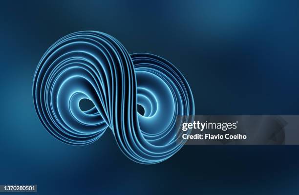 twisted cylinders depicting flexibility, adaptability and continuity concepts - objectives background stock pictures, royalty-free photos & images