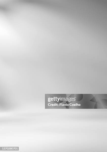 studio background - vertical version - white studio stock pictures, royalty-free photos & images