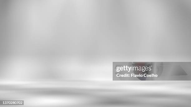 studio background - horizontal version - white studio stock pictures, royalty-free photos & images