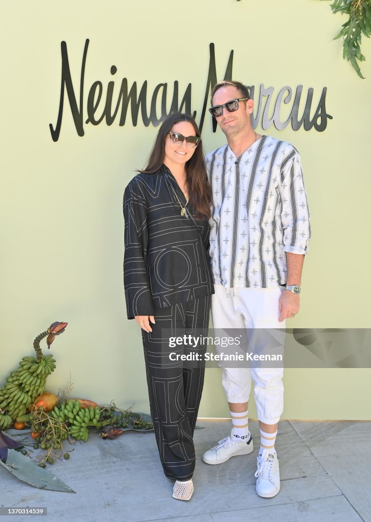 Mariel Haenn and Kether Parker attend the Neiman Marcus jewelry
