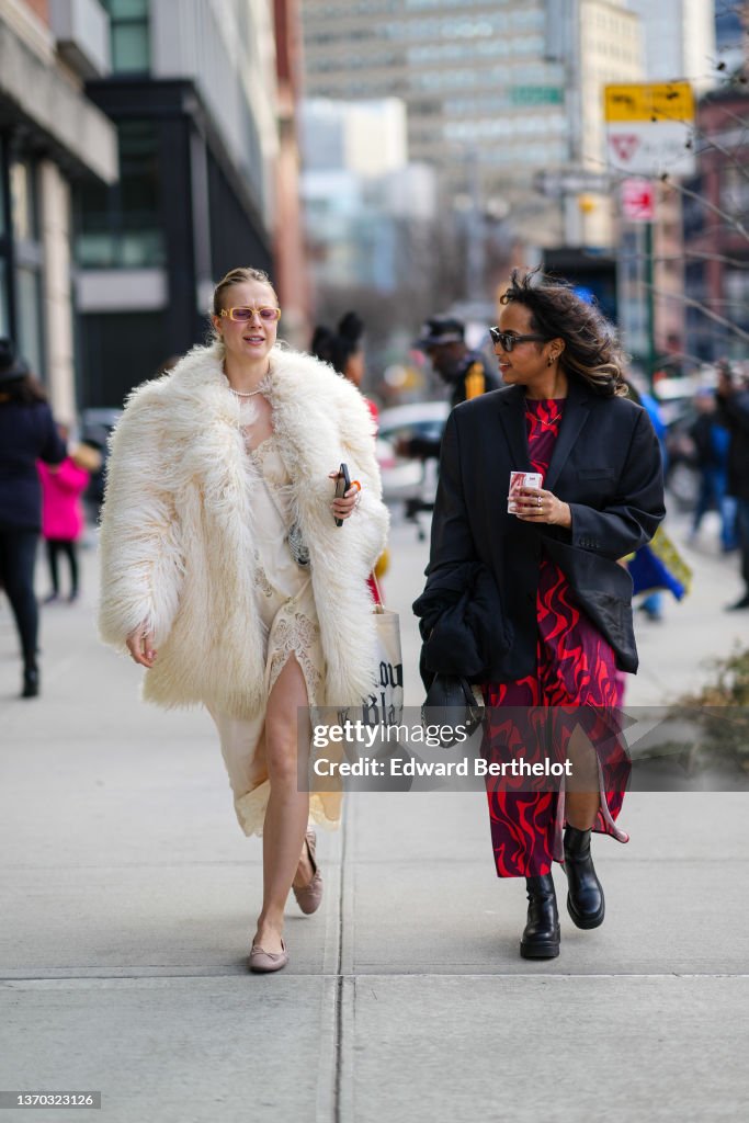 Street Style - Day 2 - New York Fashion Week