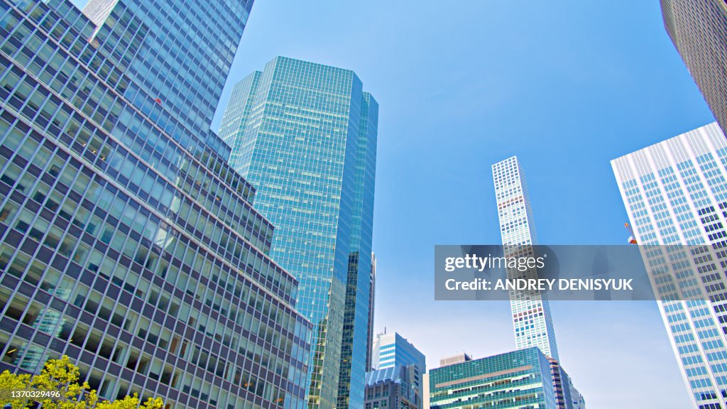 Modern Manhattan Skyline