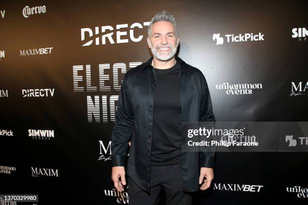 Kurt Warner attends DIRECTV Presents Maxim Electric Nights on February 12, 2022 in Los Angeles, California.