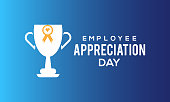 Employee Appreciation Day. Business development concept vector template for banner, card, poster, background.