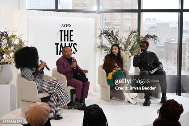 Global Chief Content & Creative Officer, Essence Ventures, Moana Luu, President-Color of Change, Rashad Robinson, Founder-Brother Vellies & Fifteen...